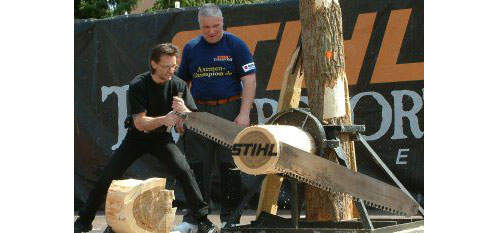 Timbersports - Les shows
